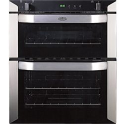 Belling BI70G 60cm Built Under Gas Double Oven in Stainless Steel